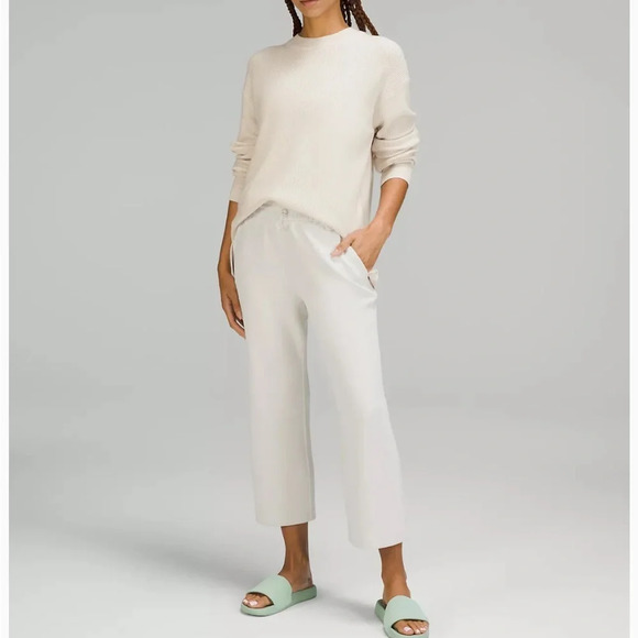 lululemon athletica Cream Crew Neck Sweater - Picture 2 of 16